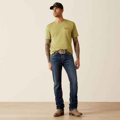 Ariat Mens M8 Modern Slim Matthew Straight Jeans Hillcrest - 10058930