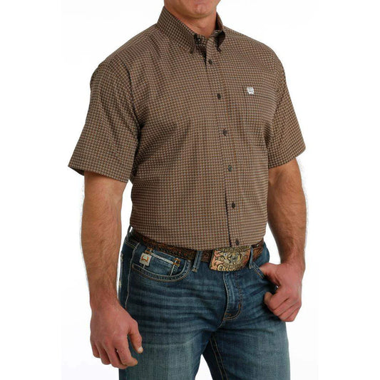 Cinch Men’s Brown SS Shirt