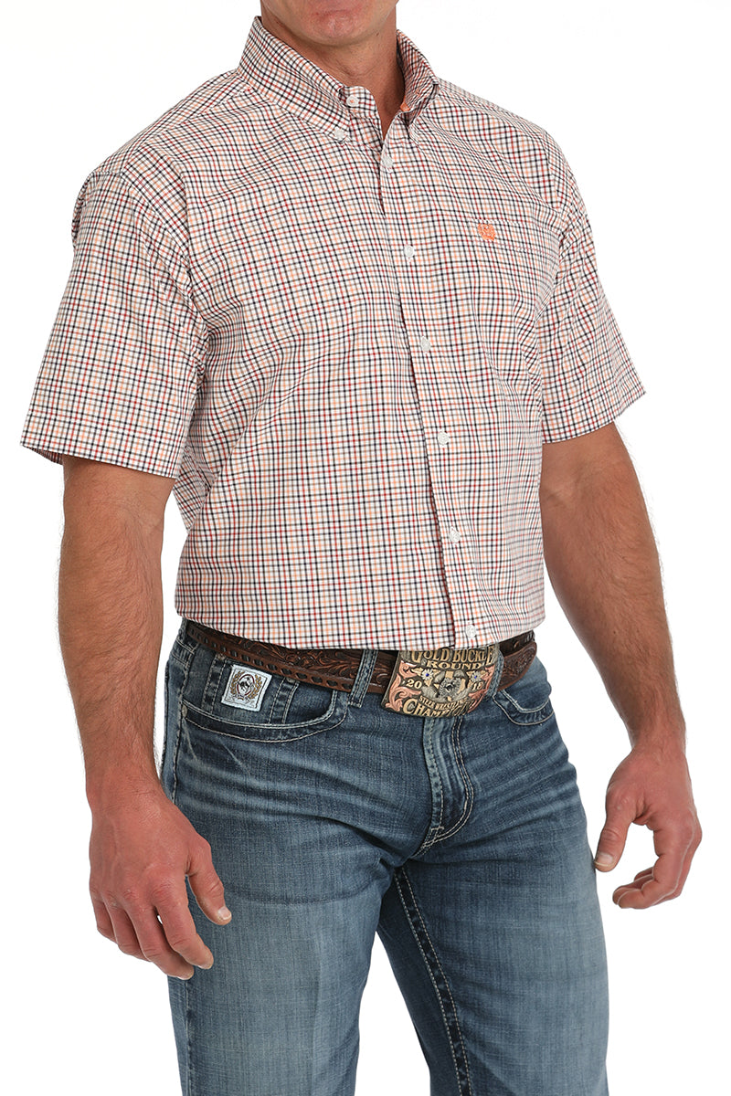 Cinch Men’s Plaid SS Shirt