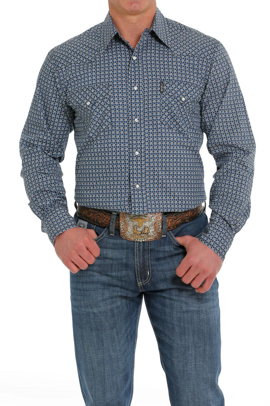 Cinch Men’s ModFit LS Navy