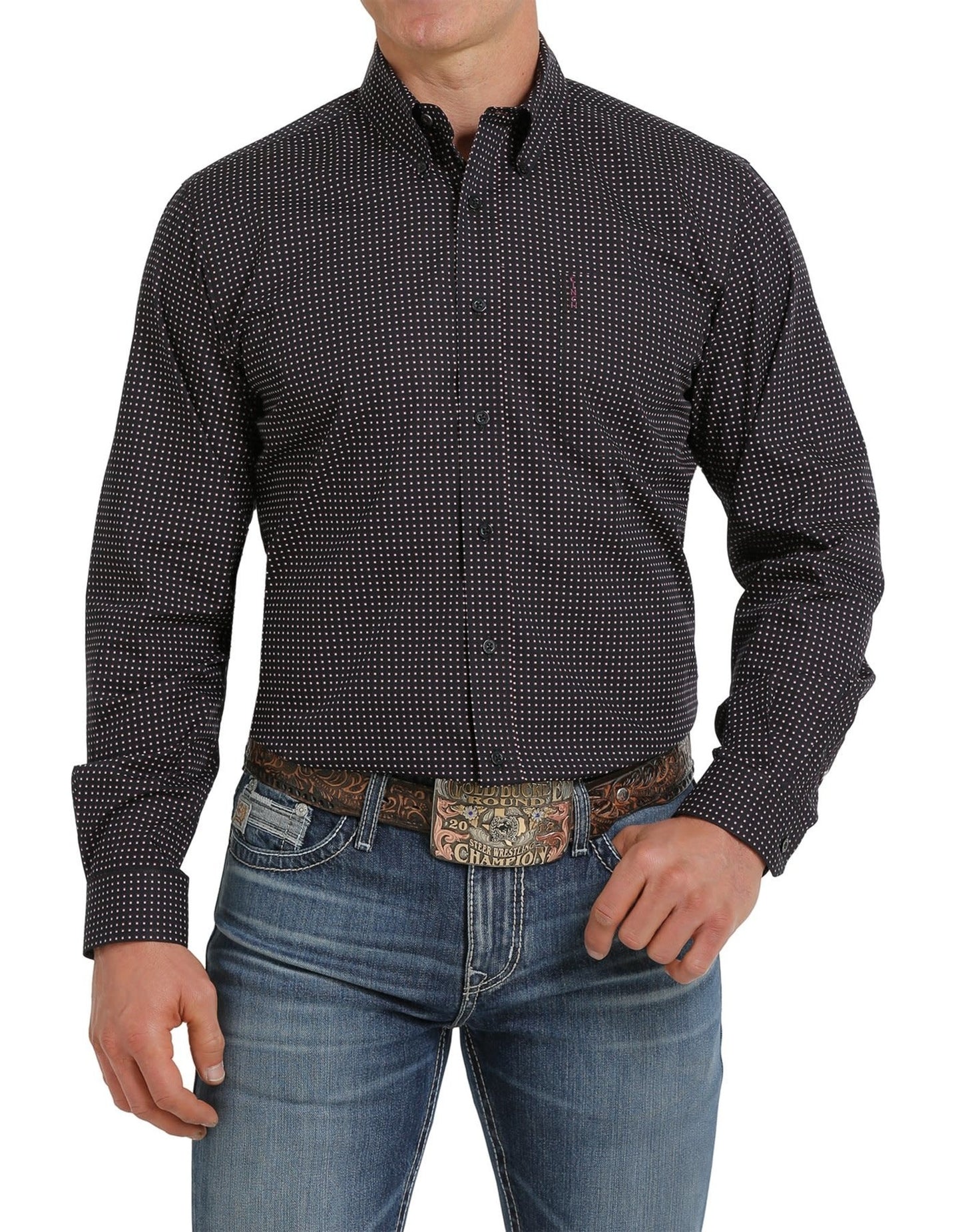 Cinch Men’s LS ModFit Black