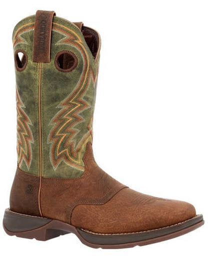 Durango Men’s Rebel ChestNut Green Western Boot