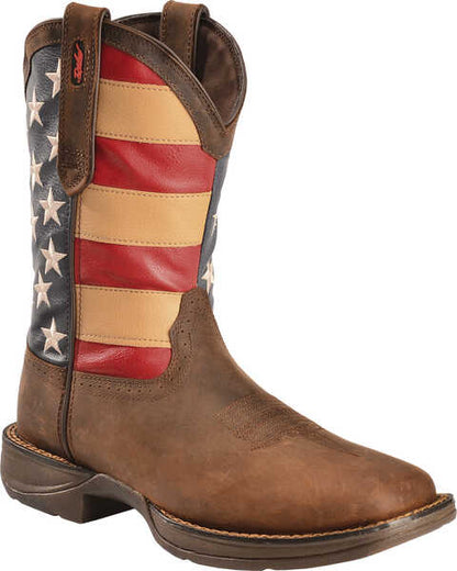Durango Men’s Rebel Patriotic Pull On Flag Boot DB5554