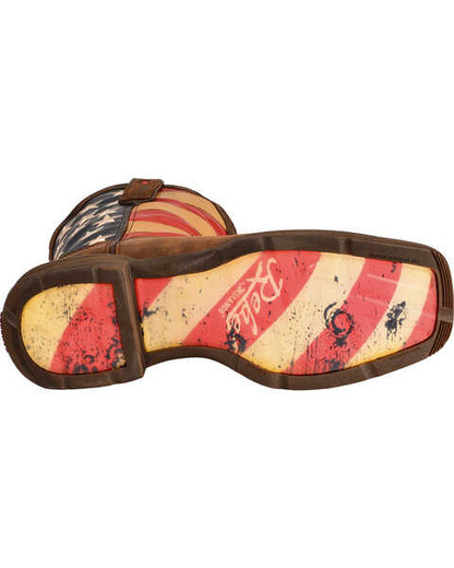 Durango Men’s Rebel Patriotic Pull On Flag Boot DB5554