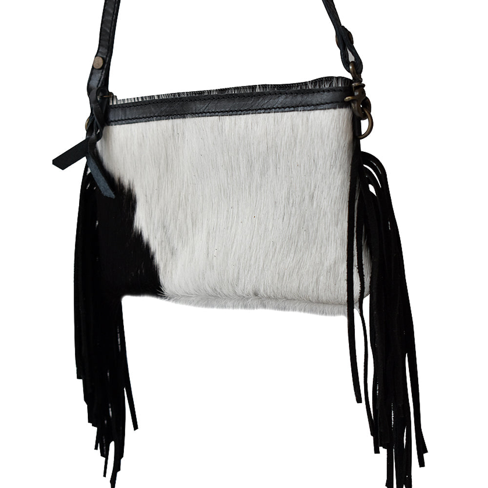 American Darling Crossbody Western Leather Women’s Bag ADBGS142BKWFRNG