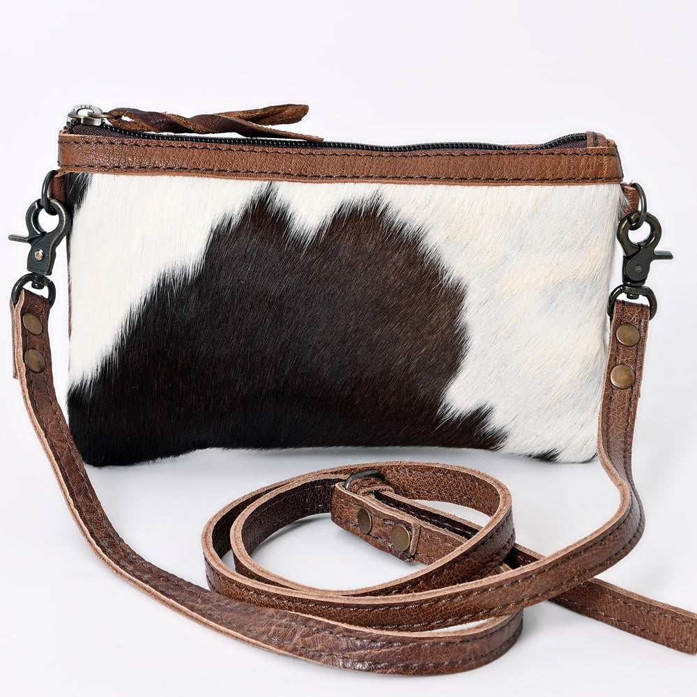 American Darling Crossbody Western Leather Women’s Bag ADBGS142BRWFRNG