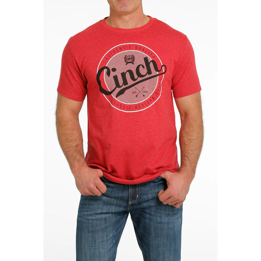Cinch Men’s Red T-Shirt MTT1690554