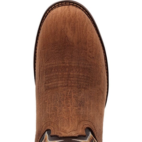 Durango Rebel Oak Bark Midnight Western Boot
