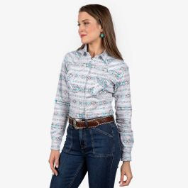 Panhandle Rough Stock Southwest Aztec Top
