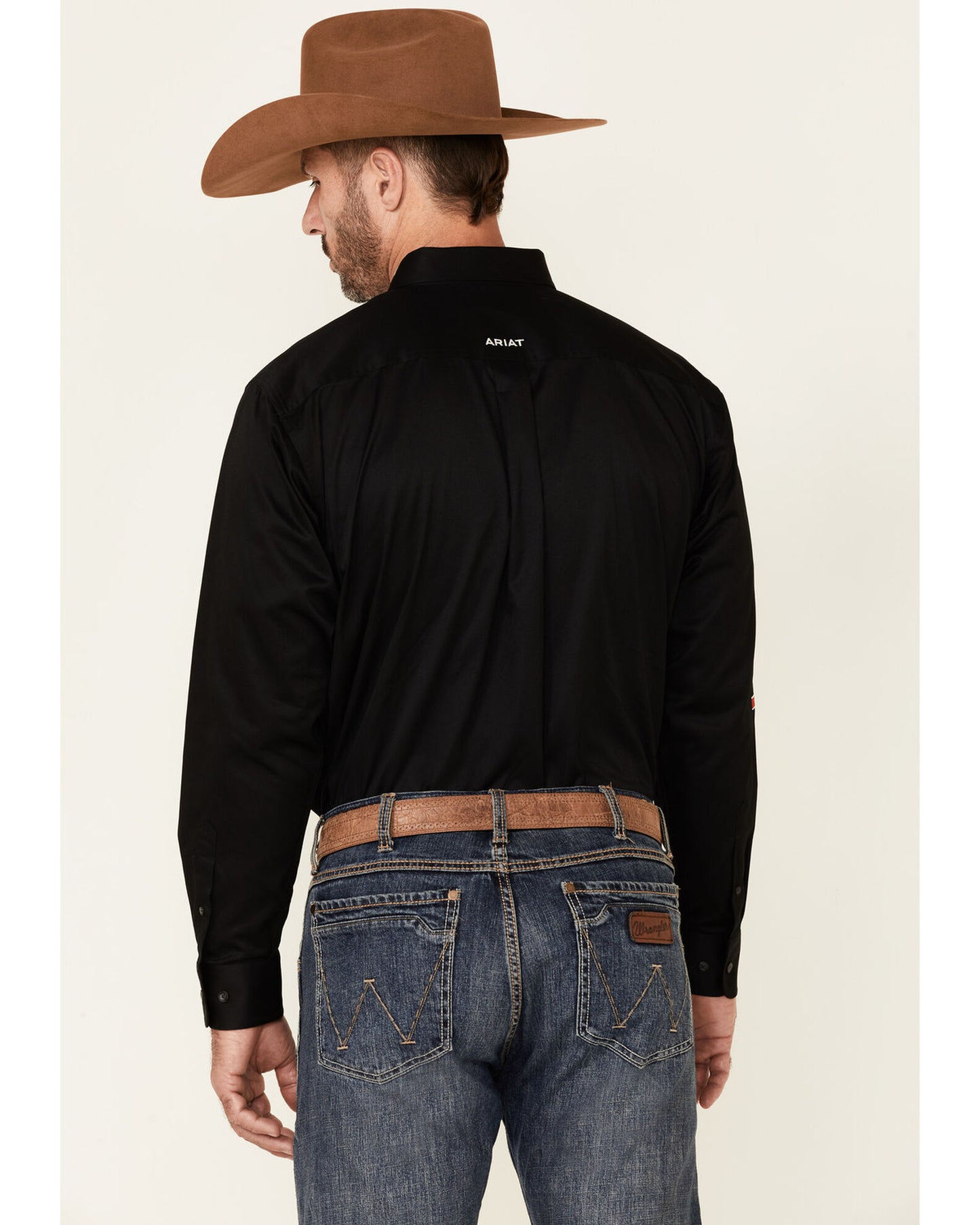 Ariat Black Mexico CAV SMU LS Shirt