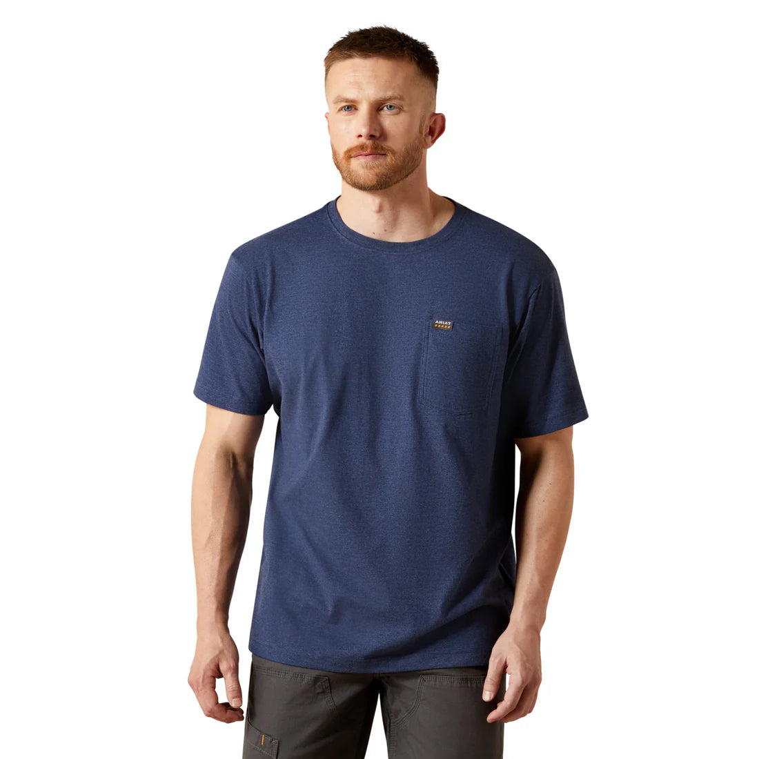 Ariat Men’s Rebar Cotton Strong Standard Pocket T-Shirt