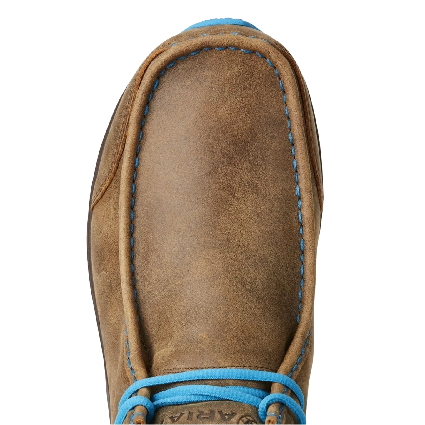 Ariat Mens SpitFire BrownBomber/Blue Moccasin Shoes