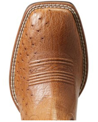 Ariat Men’s Full QuillOstrich NightLife Ultra Square Toe