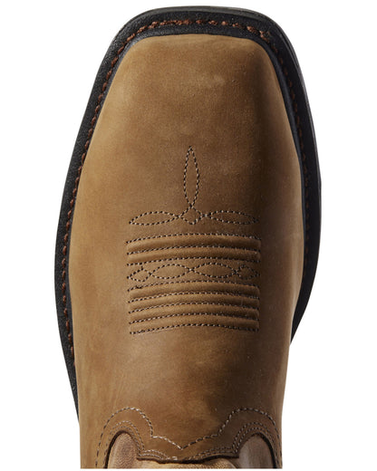 Ariat Men's Distressed Brown WorkHog XT Waterproof Work Boot 10031474