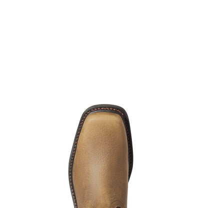 Ariat Rambler Work Wedge Steel Toe Earth/Brown Square Toe