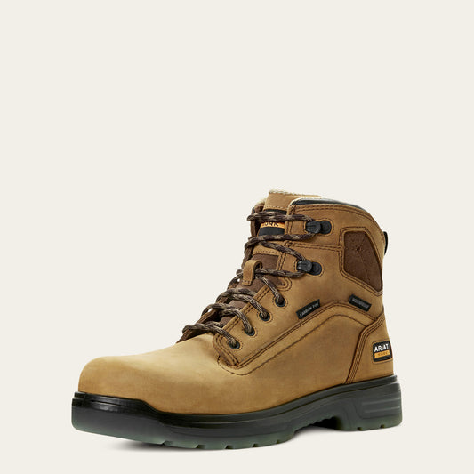 Ariat Turbo 6" Waterproof Carbon Toe Work Boot 10027335