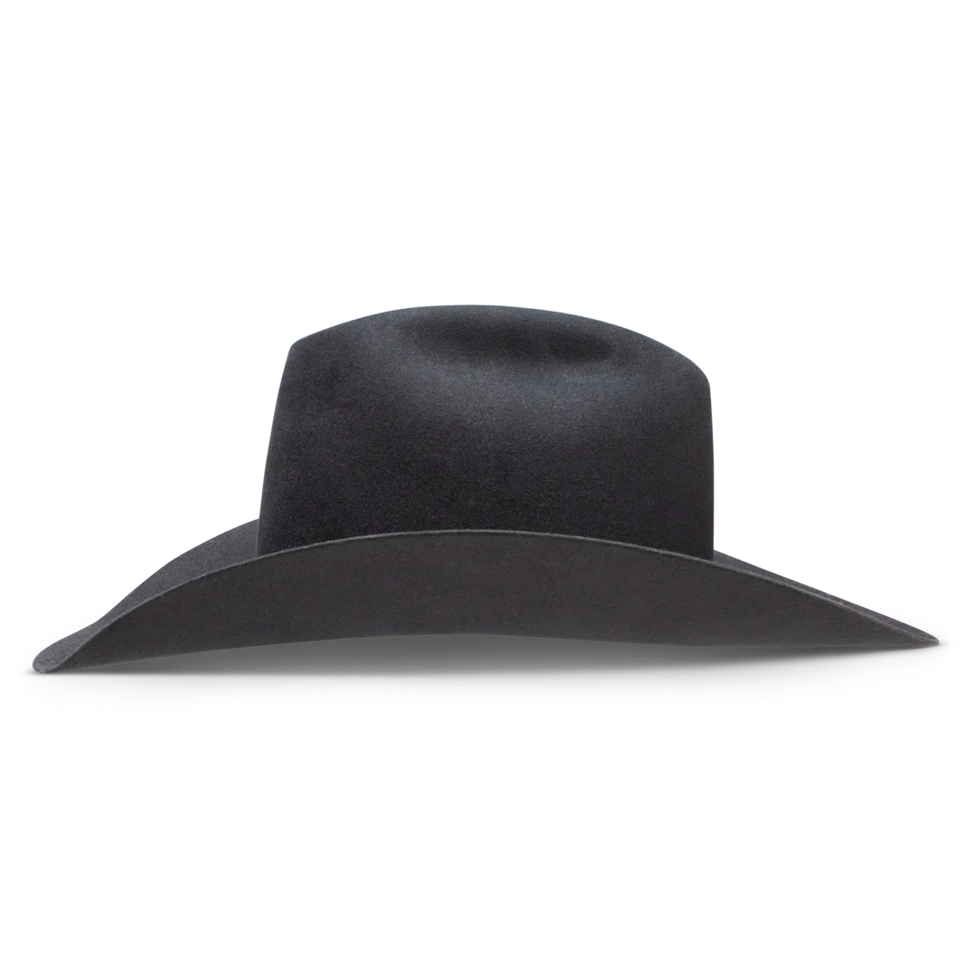 Charlie 1 Horse Black 6x Cash Felt Hat
