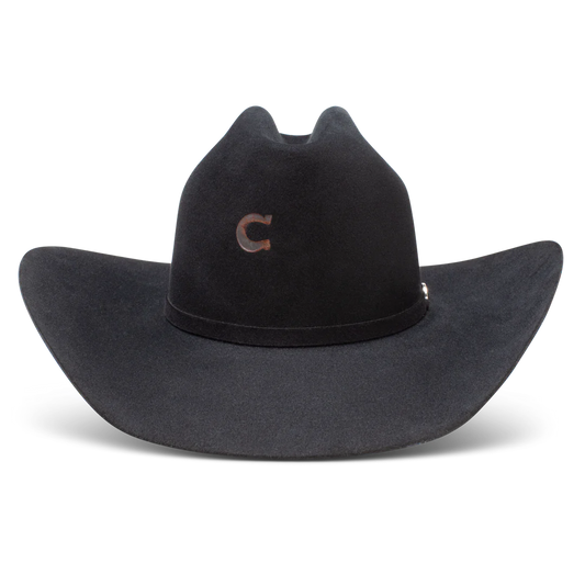 Charlie 1 Horse Black 6x Cash Felt Hat