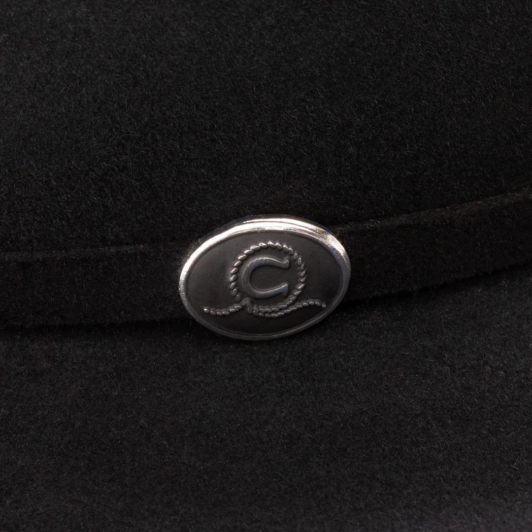 Charlie 1 Horse Black 6x Cash Felt Hat