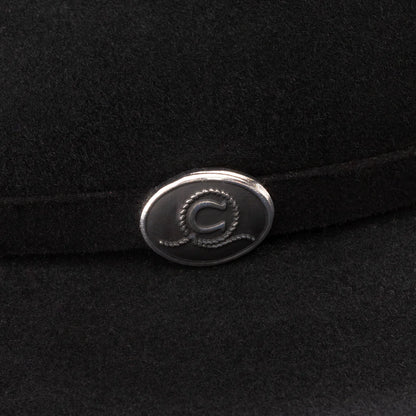 Charlie 1 Horse Black 6x Cash Felt Hat