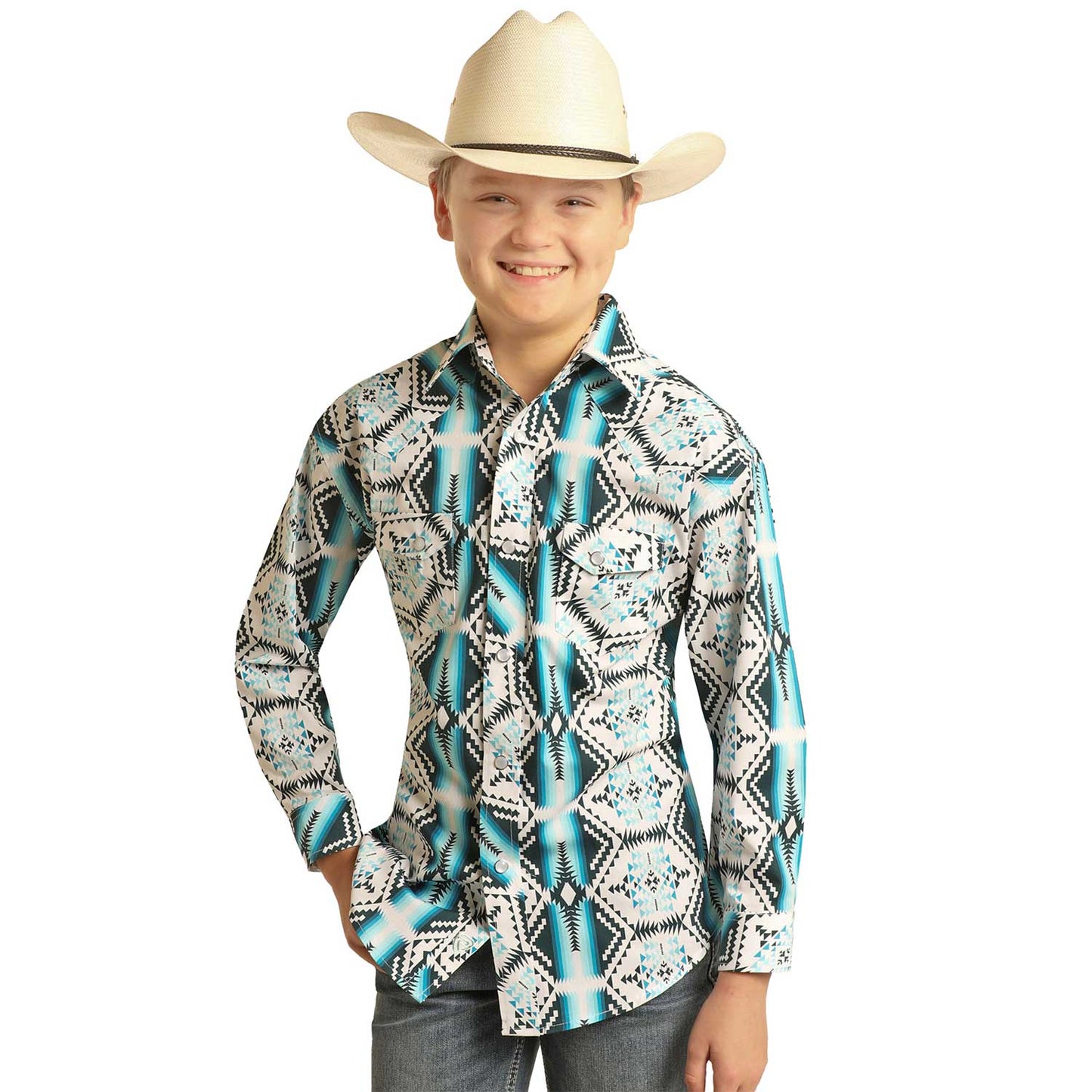 Rock&Roll Boys Aztec Teal