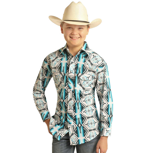 Rock&Roll Boys Aztec Teal