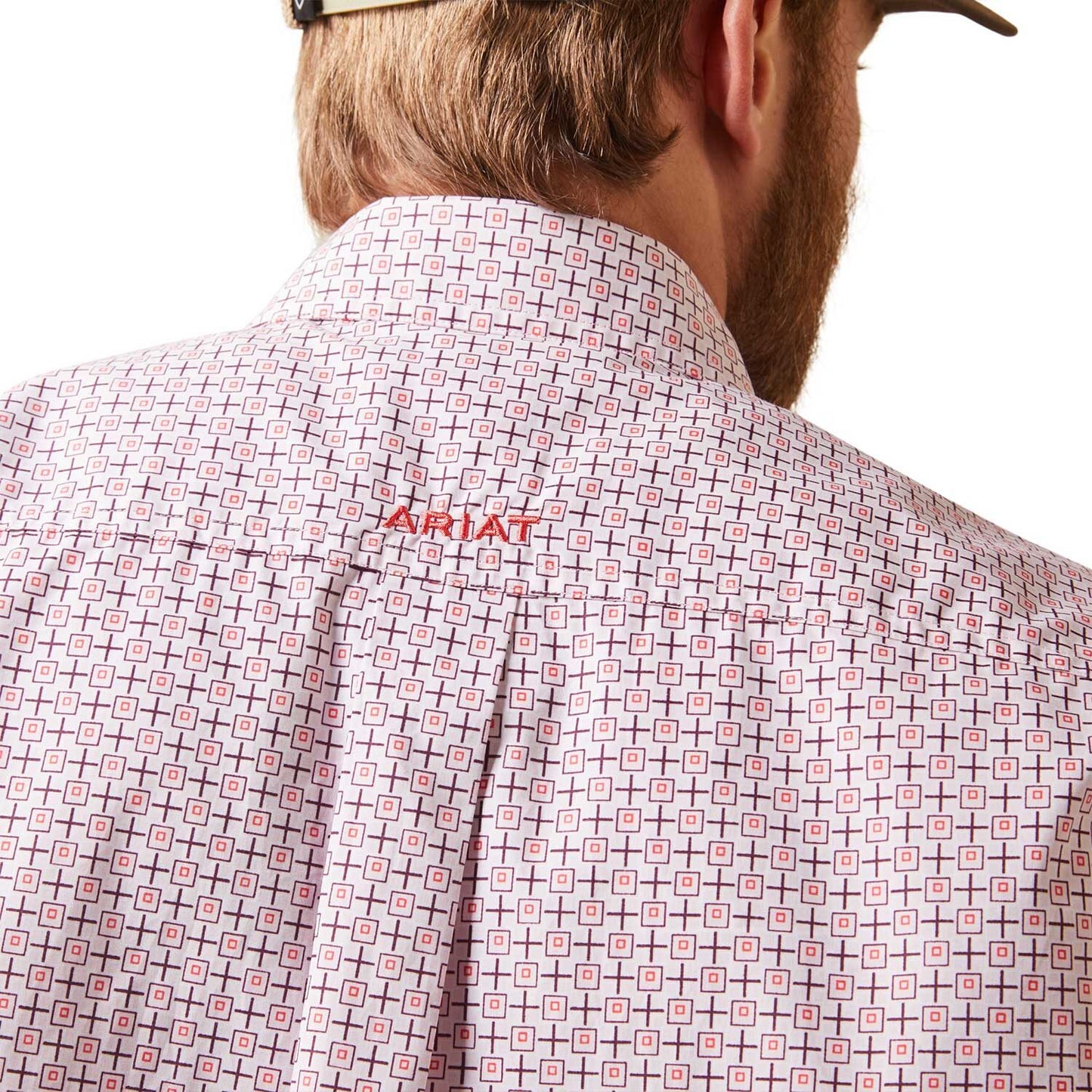 Ariat Men’s Davidson Classic SS Shirt Chalk Pink