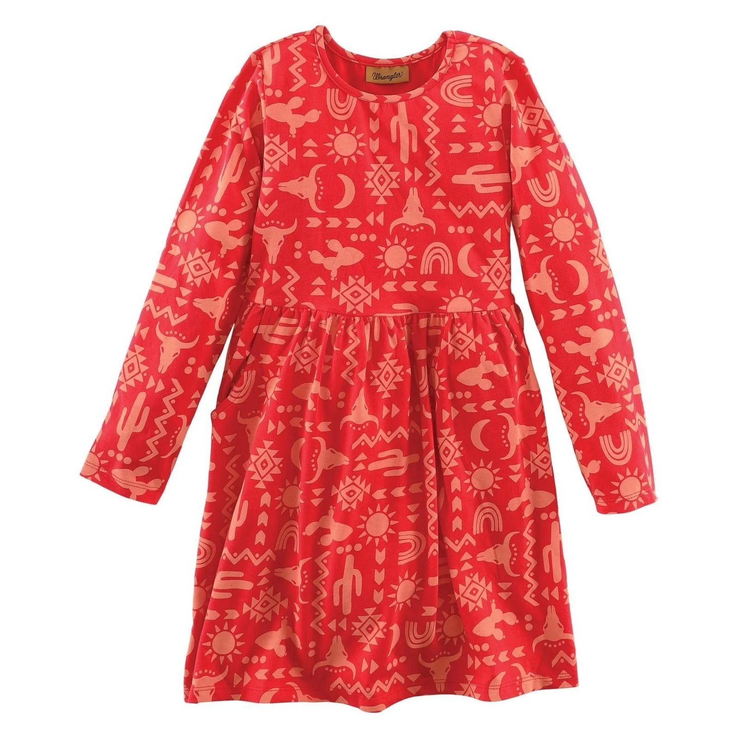 Wranglers Girl Western LS Dress
