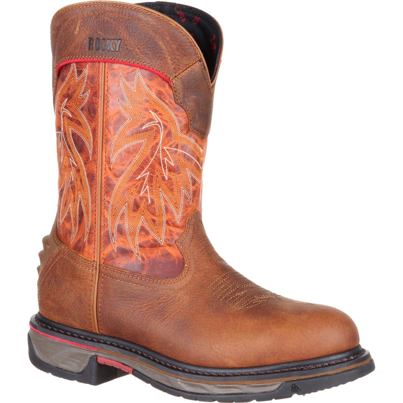 Rocky Mens Iron Skull Boots