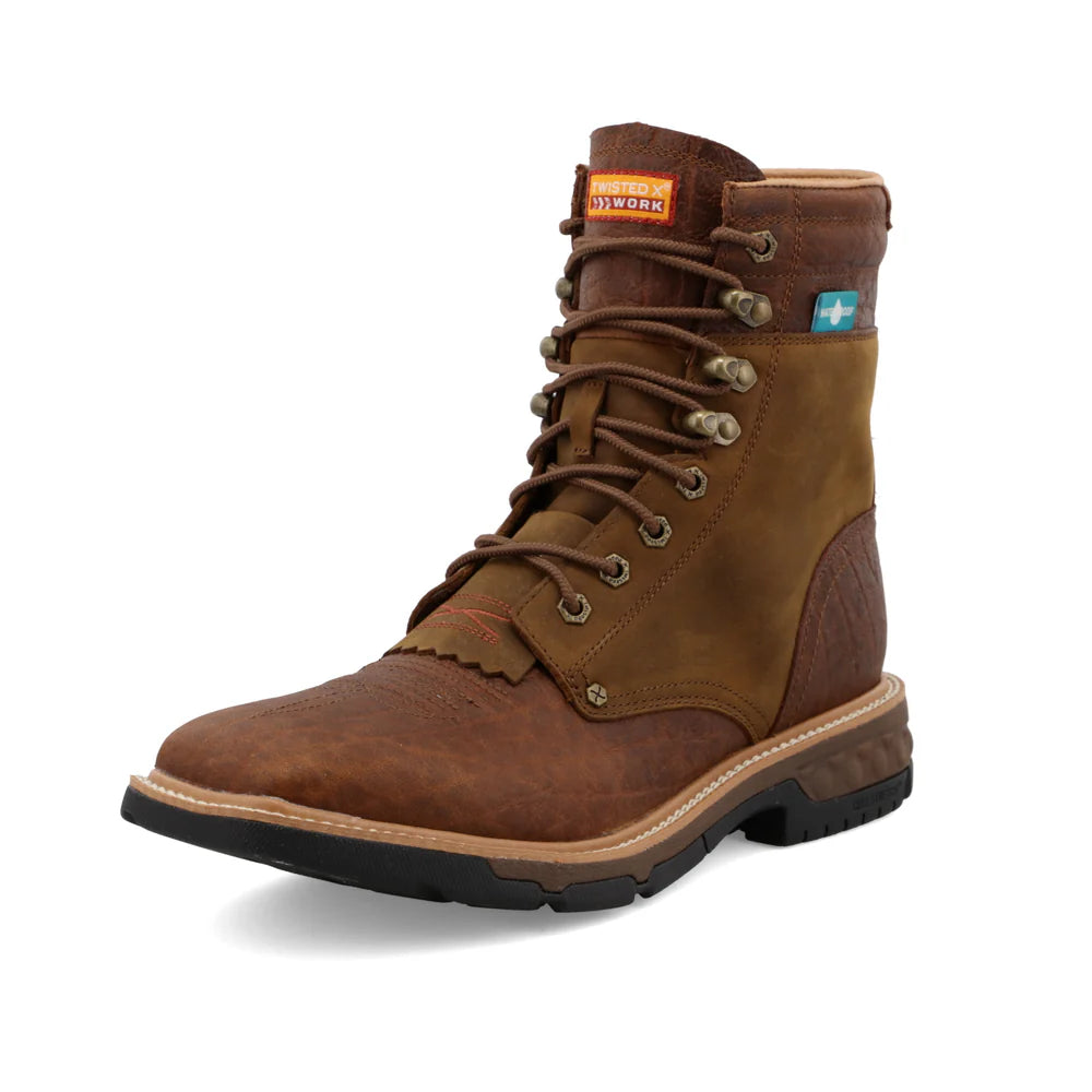 Twisted X Work Men’s 8" CellStretch Lacer