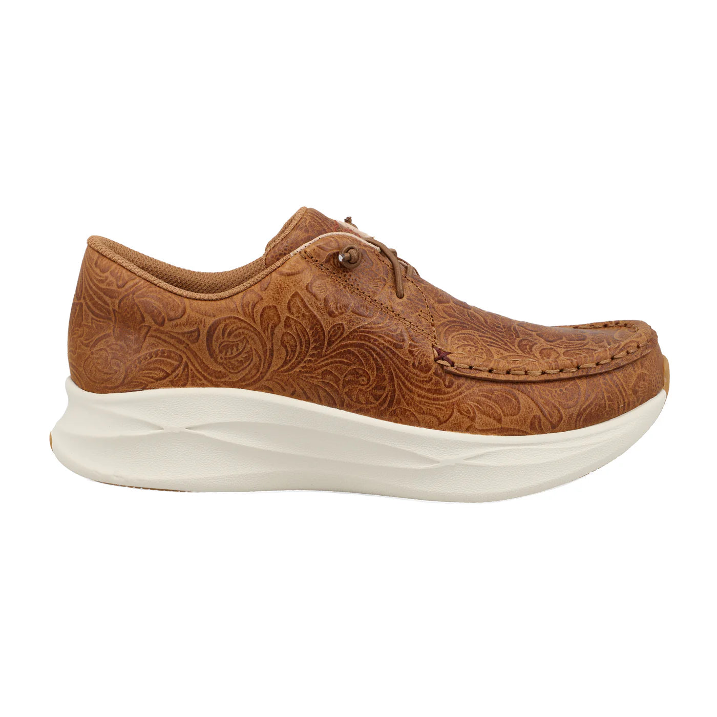 Twisted X Womens Floral Embossed Spice Ultralite X Casual Shoe WCAU011