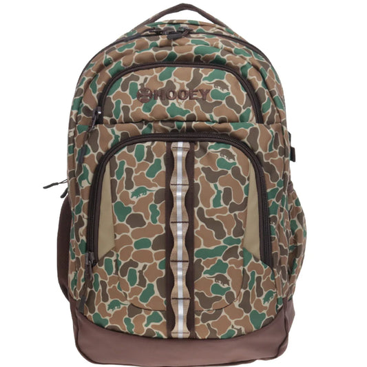 HOOEY “XO” CRITTER CAMO/ BROWN BACKPACK
