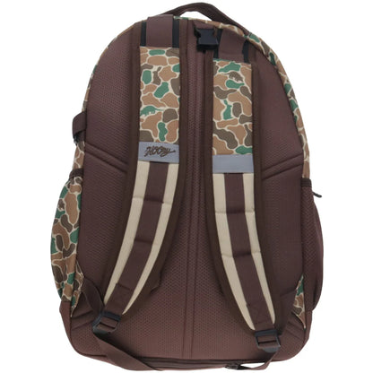 HOOEY “XO” CRITTER CAMO/ BROWN BACKPACK