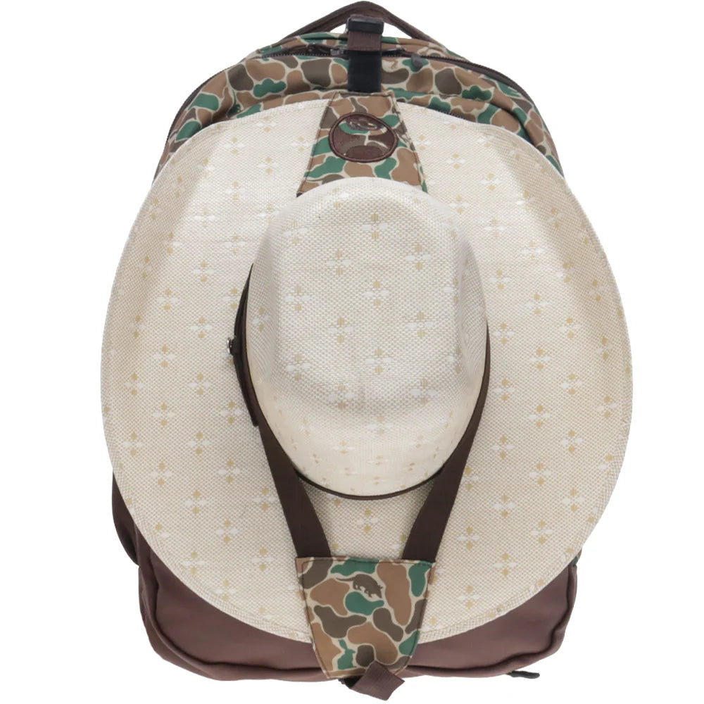 HOOEY “XO” CRITTER CAMO/ BROWN BACKPACK