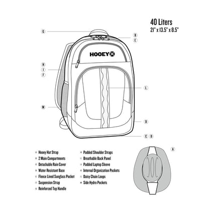 HOOEY “XO” CRITTER CAMO/ BROWN BACKPACK