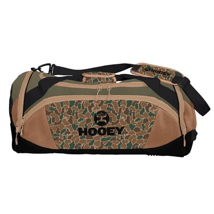 HOOEY THE “COMPETITOR” CARRY-ALL BAG CAMO/ BROWN