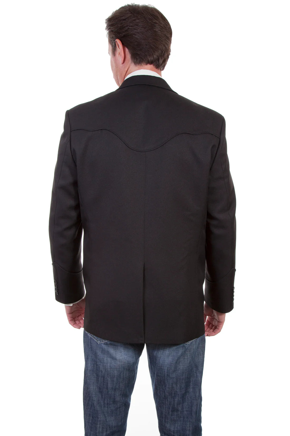 Scully Men's Black Western Blazer P-656S