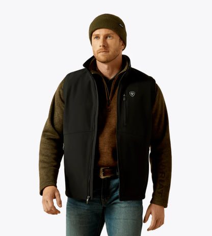Ariat Men’s Black Soft Shell Vest 10062587
