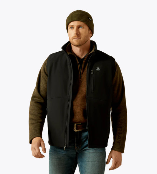 Ariat Men’s Black Soft Shell Vest 10062587