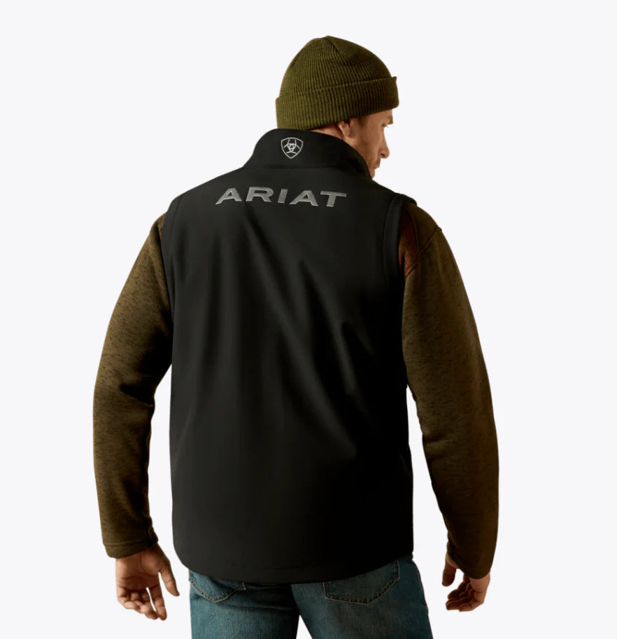 Ariat Men’s Black Soft Shell Vest 10062587