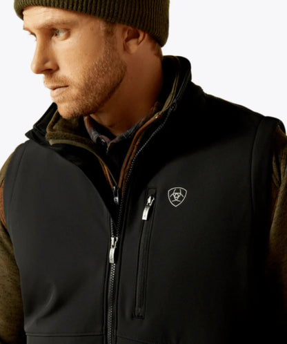 Ariat Men’s Black Soft Shell Vest 10062587