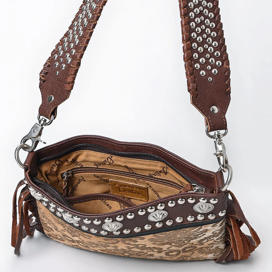American Darling Crossbody Hair-On Genuine Leather Women Bag ADBGM776