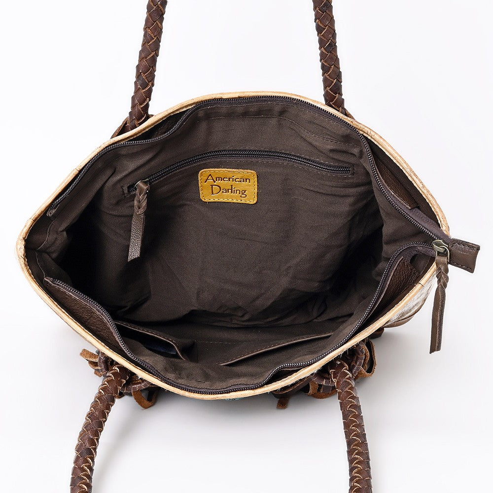 American Darling Tote Hair-On Genuine Leather Western Women Bag ADBGM315B