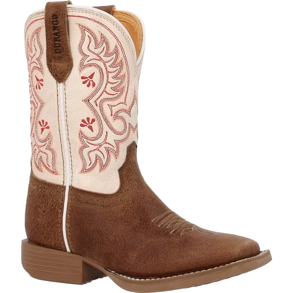 Durango Youth Girl's Shyloh Metallic Peach & Tan Western Boot DBT0253Y