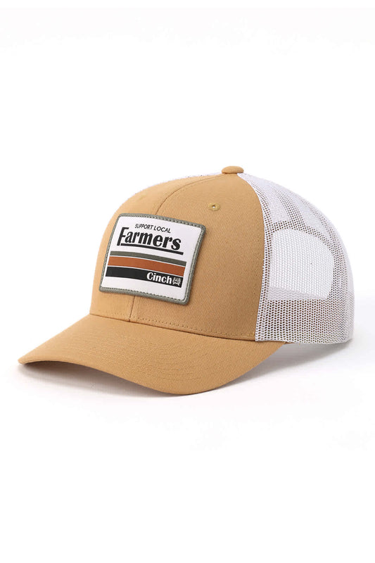 Cinch Support Local Farmers Mesh Back Trucker Cap