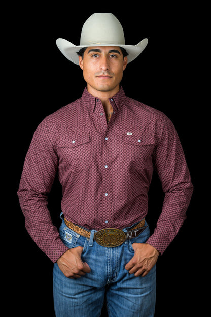 Ferrel The Nicholas  Long Sleeve Snap Shirt