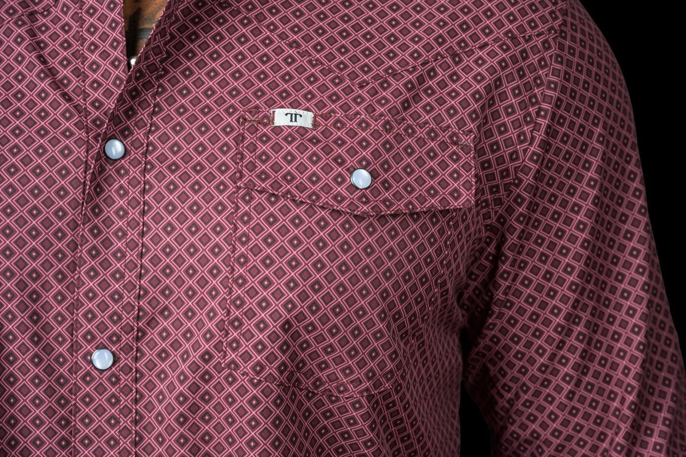 Ferrel The Nicholas  Long Sleeve Snap Shirt