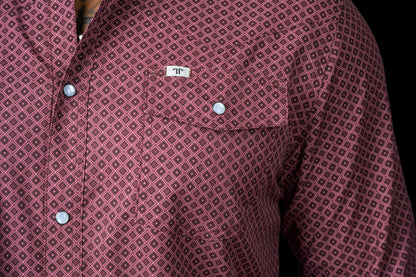 Ferrel The Nicholas  Long Sleeve Snap Shirt