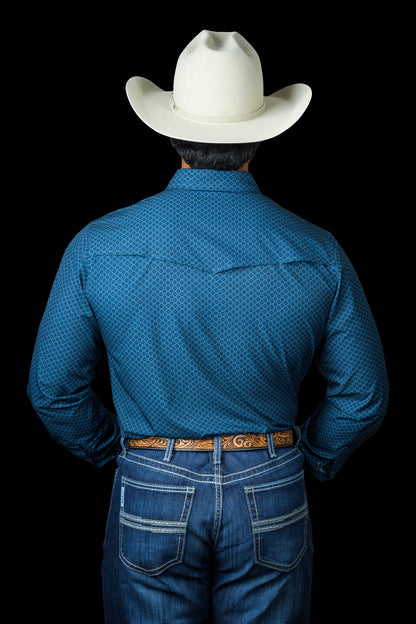 Ferrel The Frost Men’s Long Sleeve Snap Shirt
