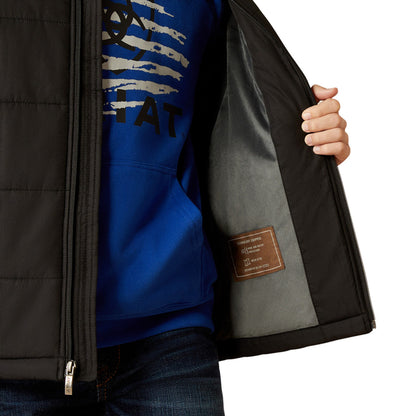 Ariat Crius Insulated Black Boys Vest  10051985